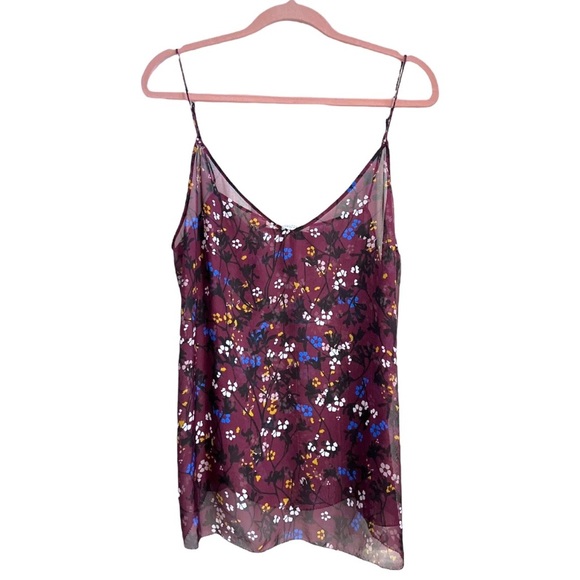 Dorothee Schumacher Floral Silk Crepe Camisole Top Blouse sz4 - Picture 2 of 4